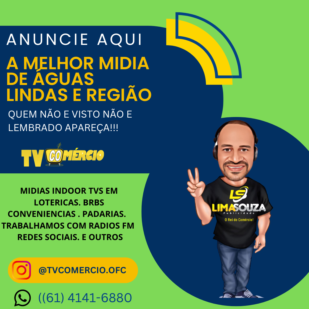 Tv comercio midia indoor